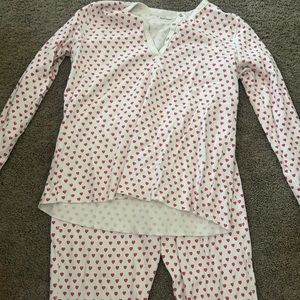 ROLLAR RABBIT PJ’S (pink heart size s)